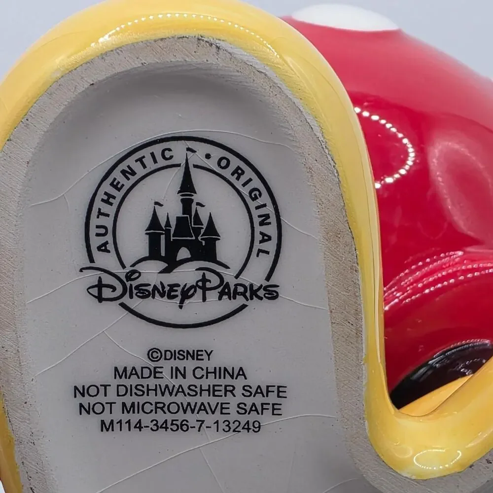 Disney Red and Burgundy Dinnerware